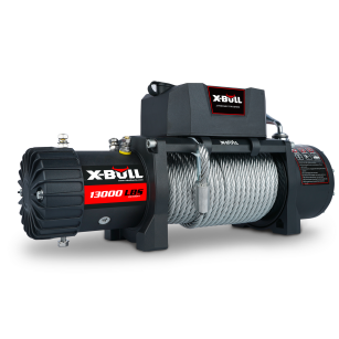 Wyciągarka elektryczna samochodowa X-BULL Prime HRW13000AY 12V lina stalowa