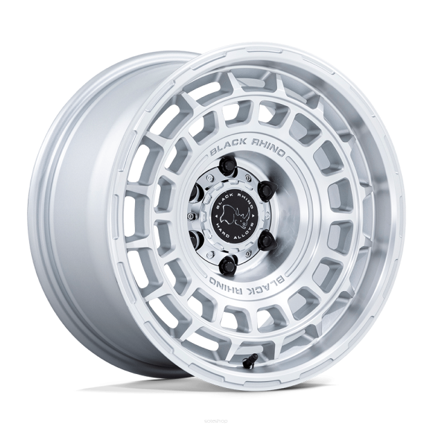 Felga aluminiowa BR024 AWOL Silver W/ Machined Face BLACK RHINO