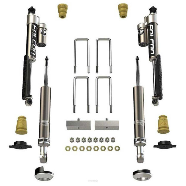 Zestaw zawieszenia z amortyzatorami Falcon TeraFlex Lift 0-2,25