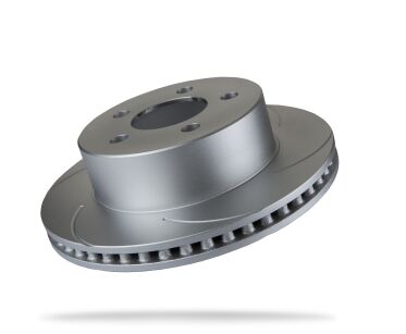 Pedders Slotted Geomet Coated Rotor