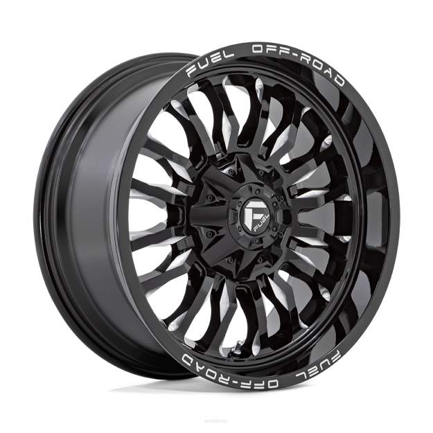 Felga aluminiowa D795 ARC Gloss Black Milled FUEL