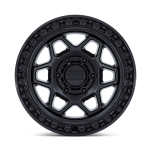 Felga aluminiowa KM553 TORX Matte Black W/ Gloss Black Lip KMC - 2