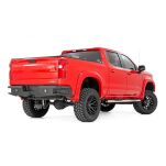 Progi, stopnie boczne srebrne Rough Country Oval Nerf Steps Crew Cab - 2