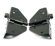 Zawiasy szyby przedniej czarne SMITTYBILT - Jeep Wrangler YJ - 2