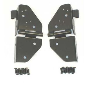 Zawiasy szyby przedniej czarne SMITTYBILT - Jeep Wrangler YJ
