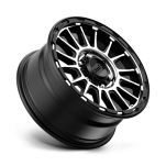 Felga aluminiowa KM542 IMPACT Satin Black Machined KMC - 3