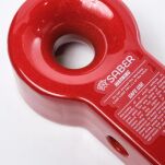 Saber 7075 Alloy Recovery Hitch – Prismatic Red & 9K Soft Shackle - 2