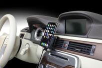 Uchwyt do Apple iPhone 11 z wbudowanym kablem USB oraz ładowarką samochodową - 4