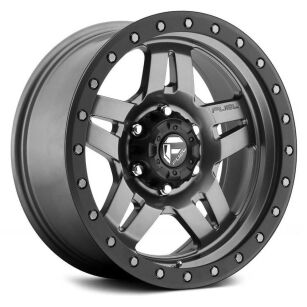 Felga aluminiowa D558 Anza Matte Gunmetal/Black Bead Ring Fuel