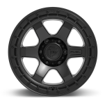 Felga aluminiowa D750 Block Matte Black/Black Ring Fuel - 3