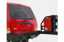 Zderzak tylny stalowy Smittybilt XRC mocowanie koła zapasowego hi-lift  - Jeep Cherokee XJ - 8