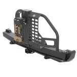 Zderzak tylny stalowy Smittybilt XRC mocowanie koła zapasowego hi-lift  - Jeep Cherokee XJ - 2