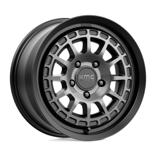 Felga aluminiowa KM719 CANYON Satin Black W/ Gray Tint KMC