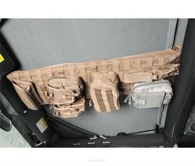 Konsola dachowa Smittybilt G.E.A.R. beżowa - Jeep Wrangler TJ