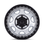Felga aluminiowa BR018 VOYAGER Silver Machined W/ M-black Lip BLACK RHINO - 2