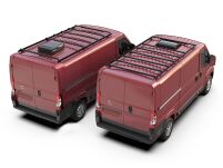 Bagażnik dachowy Citroen Jumper (L2H1/136” WB/Low Roof) (2014-Current) Slimpro Van Rack Kit - Front Runner - 3