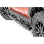 Progi, stopnie boczne czarne Rough Country Oval Nerf Steps - 4
