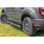 Progi, stopnie boczne czarne Rough Country Oval Nerf Steps - 6