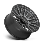 Felga aluminiowa D680 REBEL Matte Gun Metal Black Bead Ring FUEL - 2