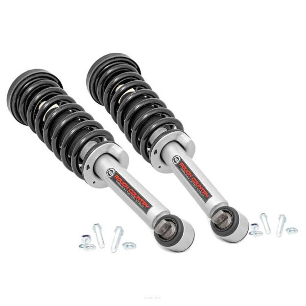 Amortyzatory gazowe przód Coilover Rough Country N3 Premium Lift 2