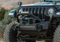 Zderzak Przedni Rockline Stubby z Bullbarem Go Rhino - Jeep Gladiator JT - 2