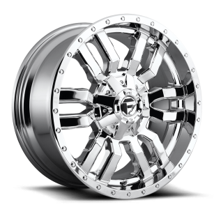 Felga aluminiowa D631 SLEDGE Chrome Plated FUEL