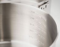 Zestaw naczyń turystycznych z patelnią 18 elementów GSI GLACIER STAINLESS CAMPER - 6