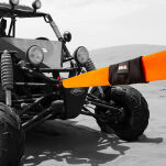 X-BULL WZMOCNIONY ŻÓŁTY PAS DO DRZEWA 11T 75mm 9m TAŚMA OFFROA - 4