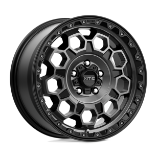 Felga aluminiowa KM545 Trek Satin Black W/ Gray Tint KMC