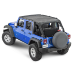 ShadeMaker Mesh Bimini Top Plus Czarny MasterTop - 2