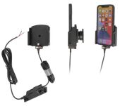 Uchwyt aktywny do stałej instalacji do Apple iPhone 13 Pro Max w futerale lub bez o wymiarach: 75-89 mm (szer.), 6-10 mm (grubość). - 2