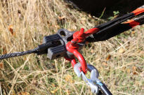 Flatlink uchwyt szeklowy liny wyciągarki 3 punktowy Factor55 00225-01 - czerwony - 4