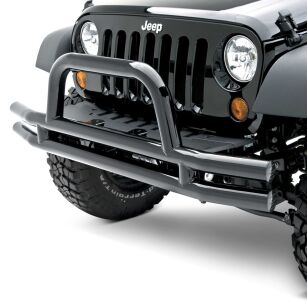 Zderzak przedni rurowy z pałąkiem czarny Smittybilt - Jeep Wrangler TJ
