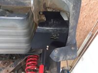 Osłona tylnej nagrzewnicy Mitsubishi Pajero 4 / Montero 4 2006-2014 long czerwona - 4