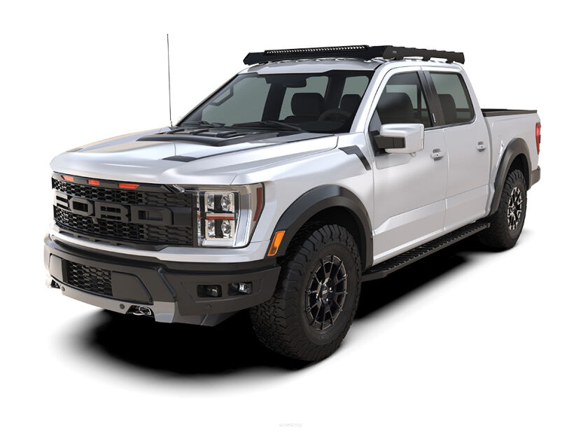 Bagażnik dachowy Ford F-150 Super Crew (2021-Current) Slimsport Front Runner z owiewką Lightbar
