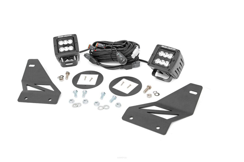 Lampy LED Przeciwmgłowe Rough Country Nissan Navara 05-