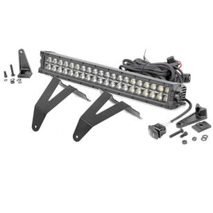 Listwa LED 20" podwójna white DRL do zderzaka przód Rough Country Black Series