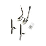 Komplet lusterek bocznych ze stali nierdzewnej Smittybilt - Jeep Wrangle YJ 87-96 - 3