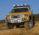 Zderzak stalowy Deluxe pod wyciagarkę z orurowaniem ARB - Toyota FJ Cruiser(07-10) - 2