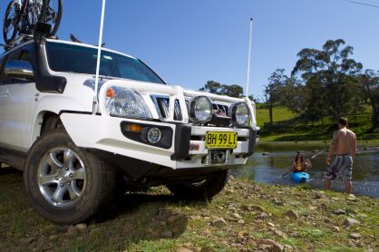 Zderzak stalowy ARB Deluxe Bar - LC Prado