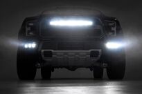 Potrójne Lampy LED Przeciwmgłowe Rough Country Ford F150 Raptor 17-19 - 5