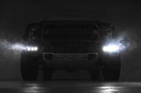 Potrójne Lampy LED Przeciwmgłowe Rough Country Ford F150 Raptor 17-19 - 9