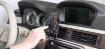 Uchwyt indukcyjny dedykowany do Apple iPhone 12 mini z wbudowanym kablem USB oraz ładowarką samochodową - 4