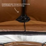 Namiot dachowy VICKYWOOD WILLOW PRO 1 ECO 160 - Szary - 14