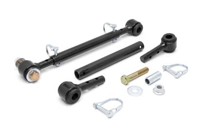 Rozpinane Łączniki Przedniego Stabilizatora Lift 4-6" Rough Country Jeep Wrangler YJ