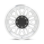 Felga aluminiowa DELTA Gloss Silver W/ Mirror Face & Lip BLACK RHINO - 3