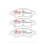 Zestaw hamulcowy przód DBA T2 Street Performance - 6