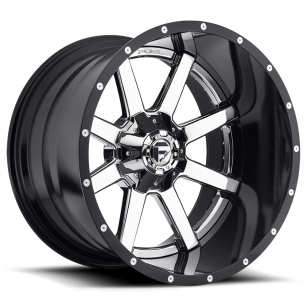 Felga aluminiowa D260 MAVERICK Chrome Plated Gloss Black Lip FUEL