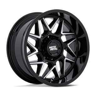 Felga aluminiowa MO812 TURBINE Gloss Black W/ Machined Face MOTO METAL