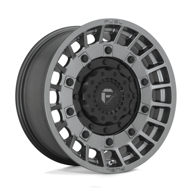Felga aluminiowa D726 MILITIA Matte Anthracite & Black FUEL